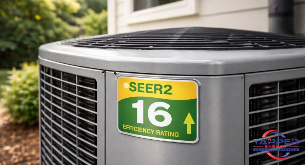 Seer Label Why HVAC System Size Matters More Than You Think - Tapper energy