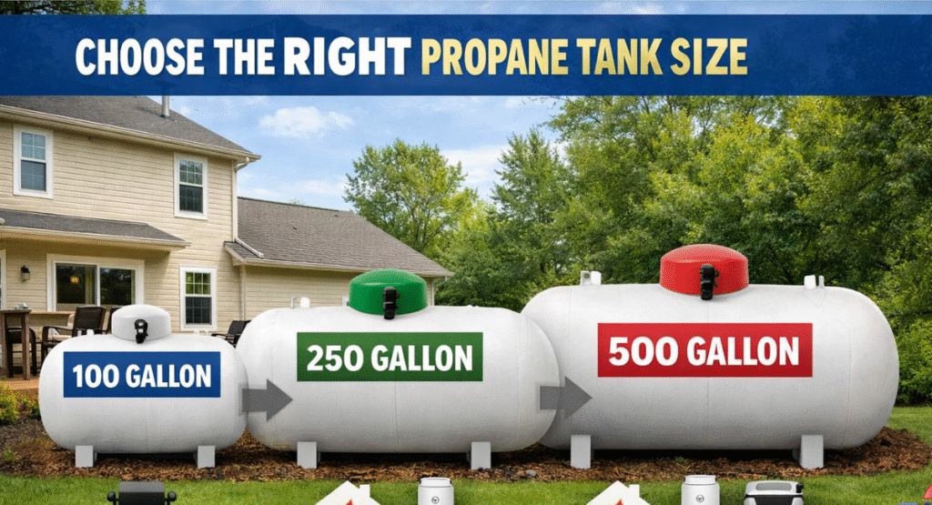 Propane Tank Installation Camp Hill: 10 Best Expert Tips to Choose the Right Size