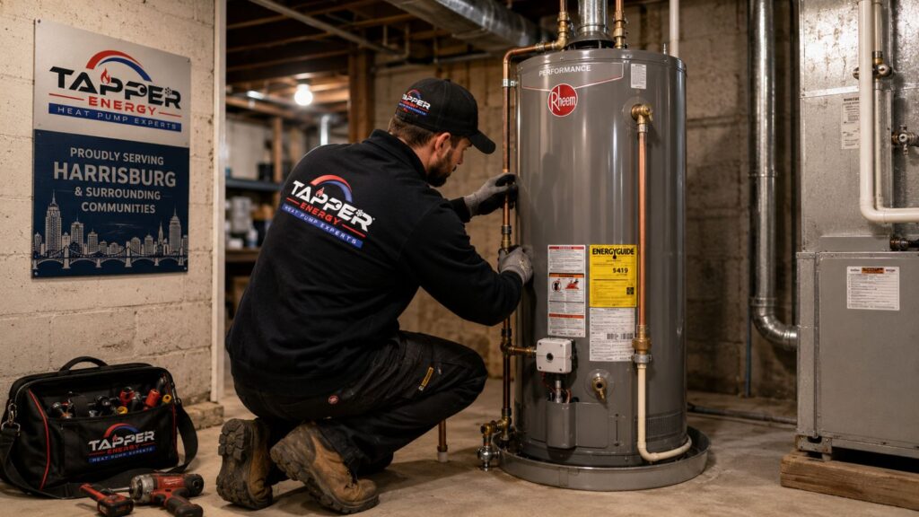 hot water heater replacement Harrisburg PA