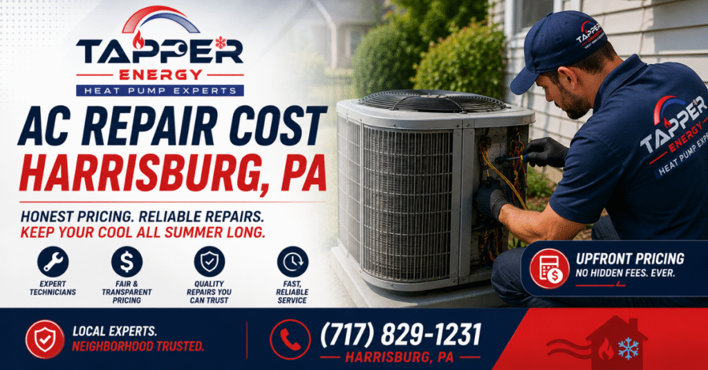 AC Repair Cost Harrisburg PA: 7 Shocking Prices Every Homeowner Must Know (2026)