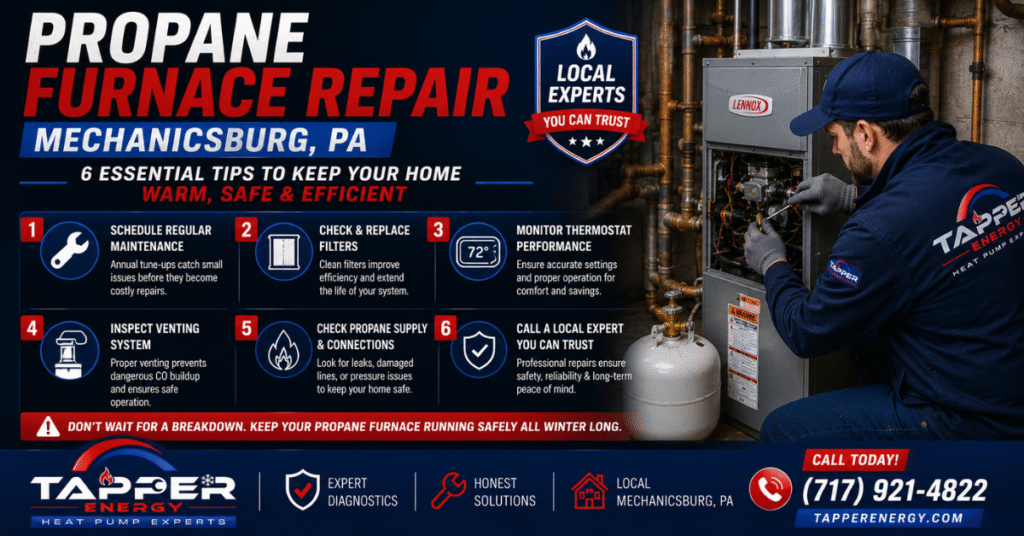 Propane Furnace Repair Mechanicsburg PA: 6 Essential Tips to Avoid Winter Emergencies