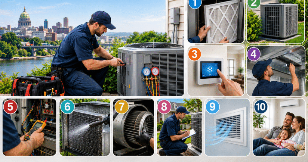 Best HVAC companies Harrisburg PA, 10 expert tips to choose the right contractor