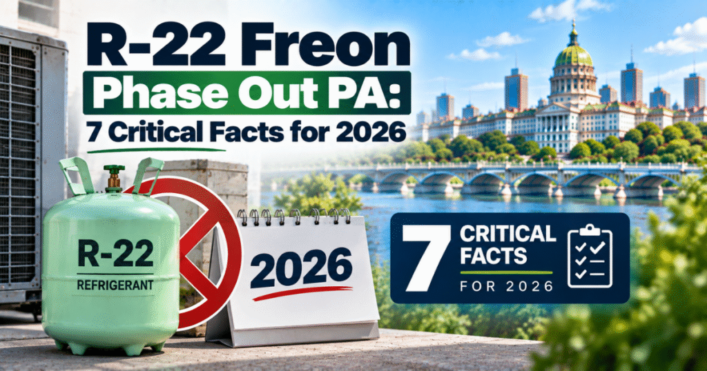 R-22 Freon phase out PA guide for Central PA homeowners in 2026
